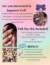 Load image into Gallery viewer, Leafgel Certification Levels 1-3 (May 23 & 24)